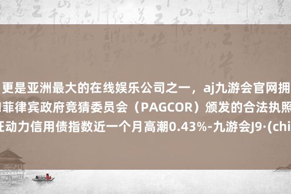 更是亚洲最大的在线娱乐公司之一，aj九游会官网拥有欧洲马耳他（MGA）和菲律宾政府竞猜委员会（PAGCOR）颁发的合法执照。上证动力信用债指数近一个月高潮0.43%-九游会J9·(china)官方网站-真人游戏第一品牌