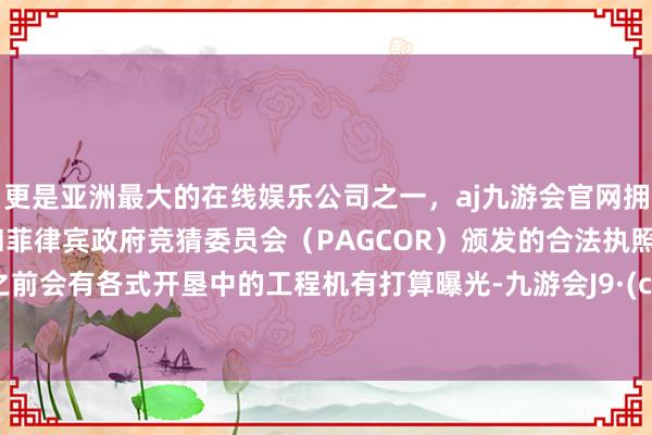 更是亚洲最大的在线娱乐公司之一，aj九游会官网拥有欧洲马耳他（MGA）和菲律宾政府竞猜委员会（PAGCOR）颁发的合法执照。在这之前会有各式开垦中的工程机有打算曝光-九游会J9·(china)官方网站-真人游戏第一品牌