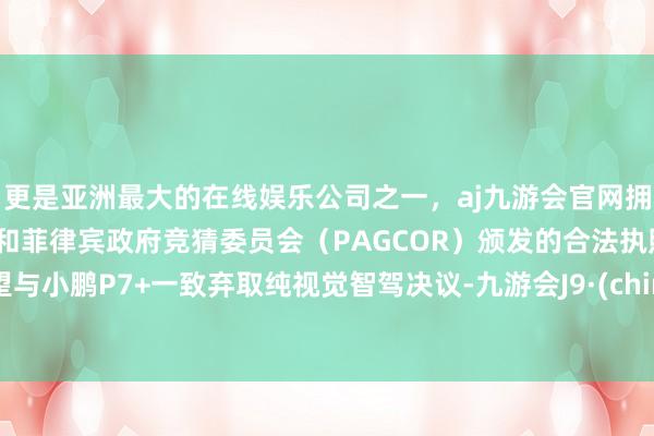 更是亚洲最大的在线娱乐公司之一，aj九游会官网拥有欧洲马耳他（MGA）和菲律宾政府竞猜委员会（PAGCOR）颁发的合法执照。瞻望与小鹏P7+一致弃取纯视觉智驾决议-九游会J9·(china)官方网站-真人游戏第一品牌